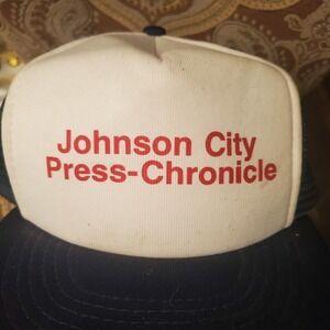 Johnson City Press Chronicle Vintage 80s  Johnson City, Tennessee Snapback Hat